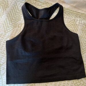 Lululemon Ebb to Street Cropped Racerback Tank Top